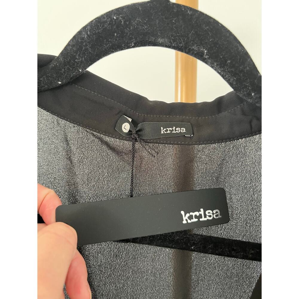 krisa Drape Button Front Mini - Picture 5 of 8